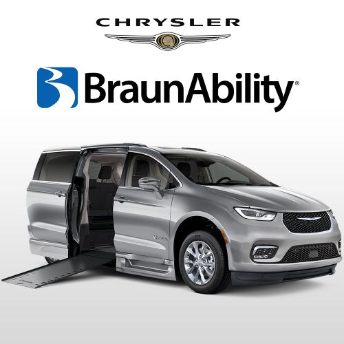 Chrysler Pacifica en el piso